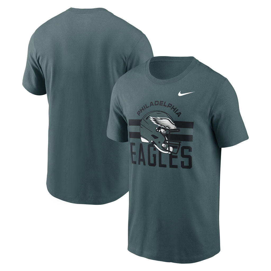 NFL Philadelphia Eagles Nike Reflex Play Helmet T-Shirt - Green