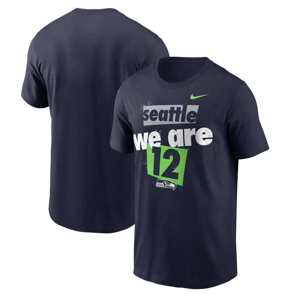 NFL Seattle Seahawks Nike We Are 12 T-Shirt - Navy