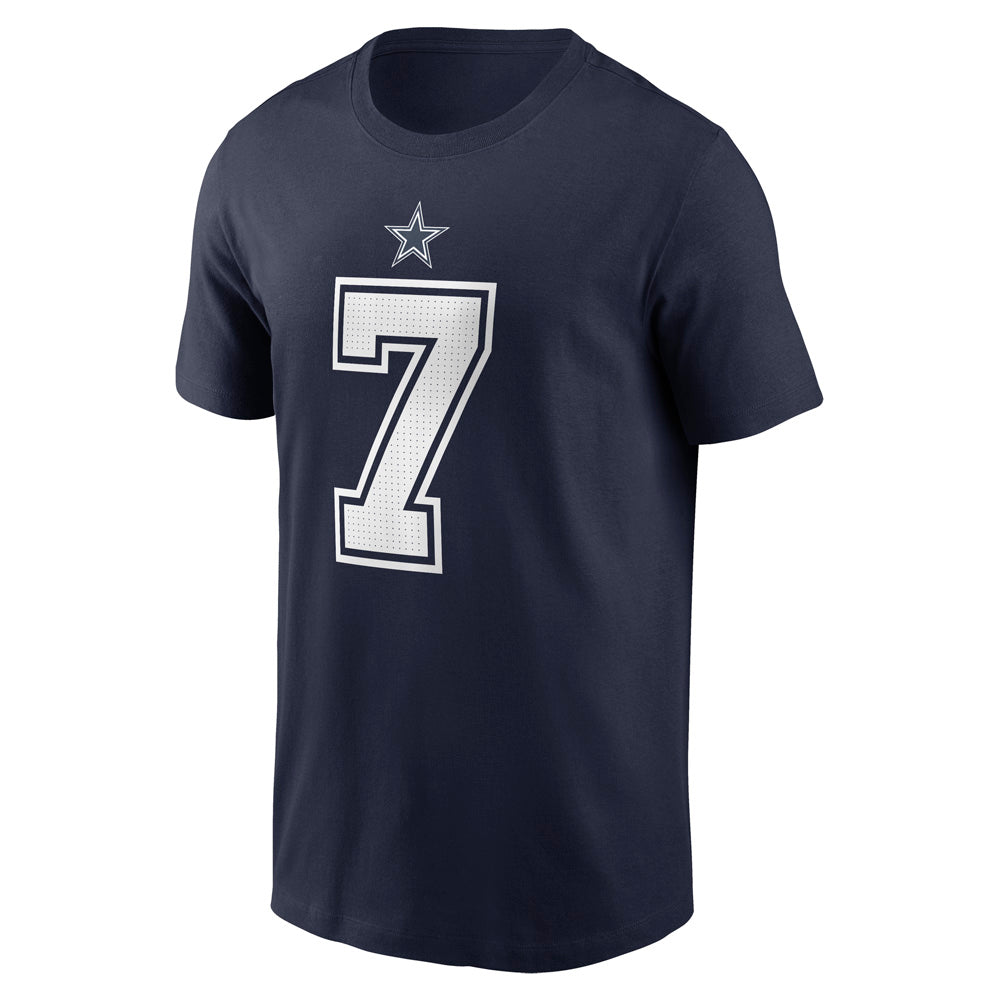 NFL Dallas Cowboys Trevon Diggs Nike Name & Number T-Shirt - Navy