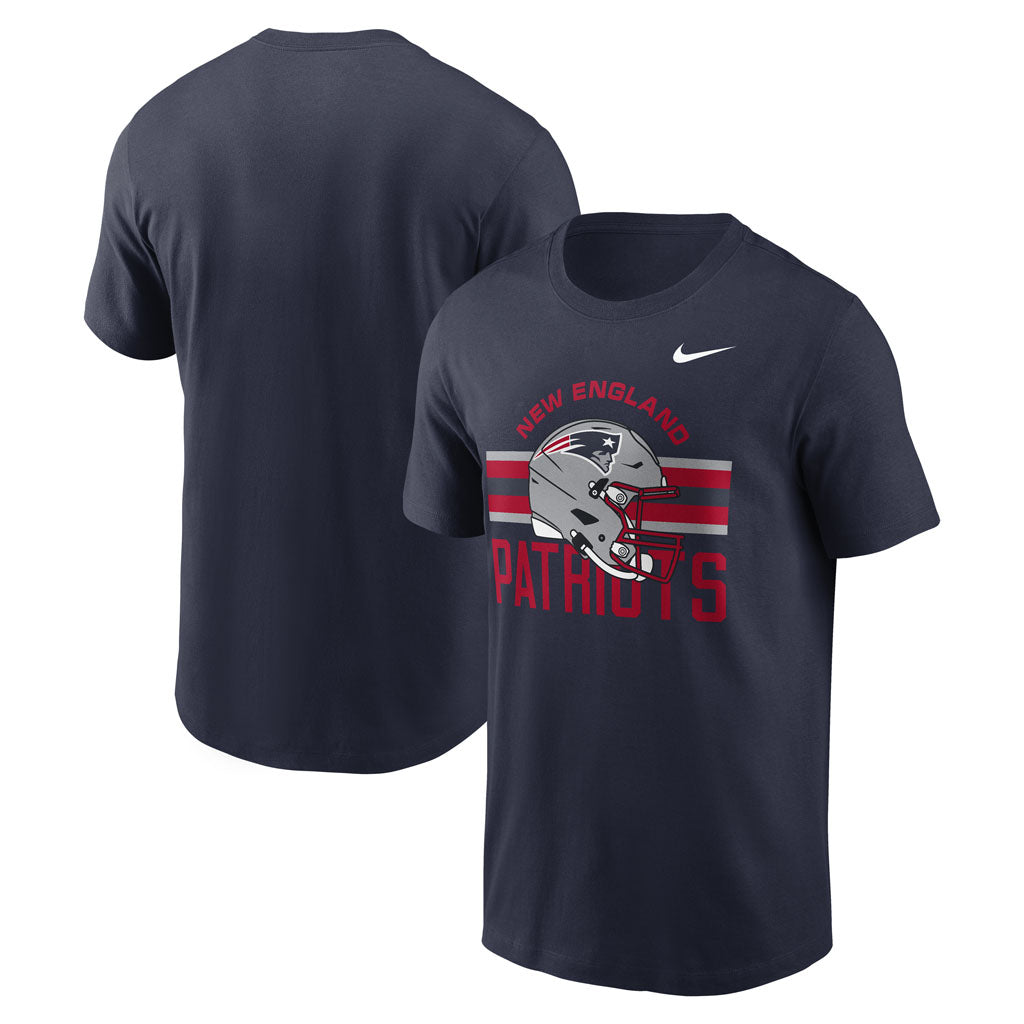 NFL New England Patriots Nike Reflex Play Helmet T-Shirt - Navy