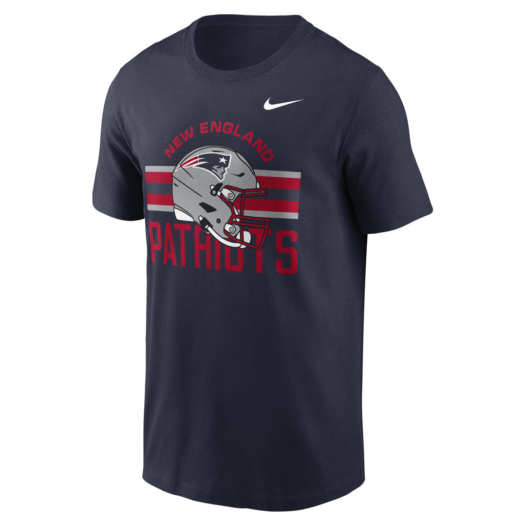 NFL New England Patriots Nike Reflex Play Helmet T-Shirt - Navy