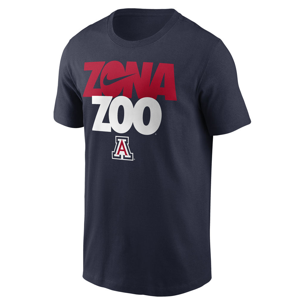 NCAA Arizona Wildcats Nike Zona Zoo T-Shirt - Navy