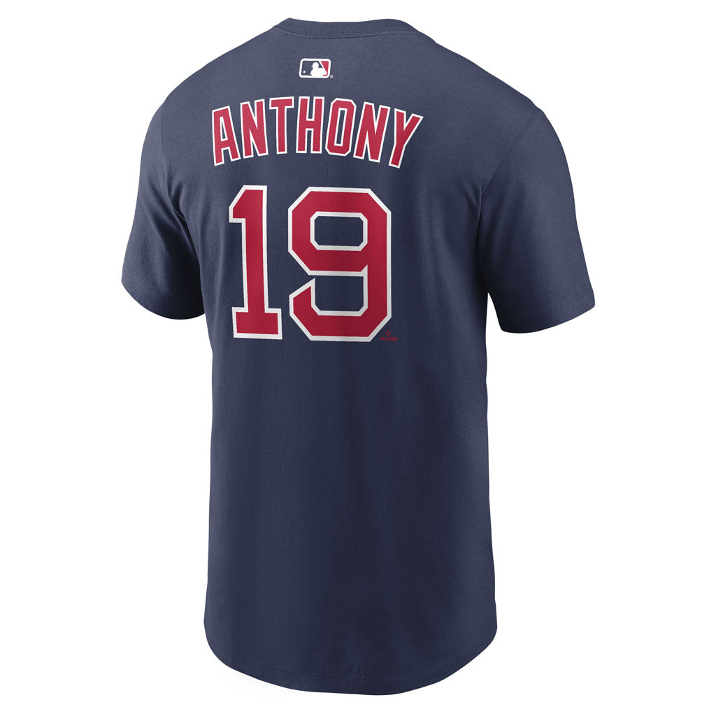 MLB Boston Red Sox Roman Anthony Nike Home Name & Number T-Shirt - Navy