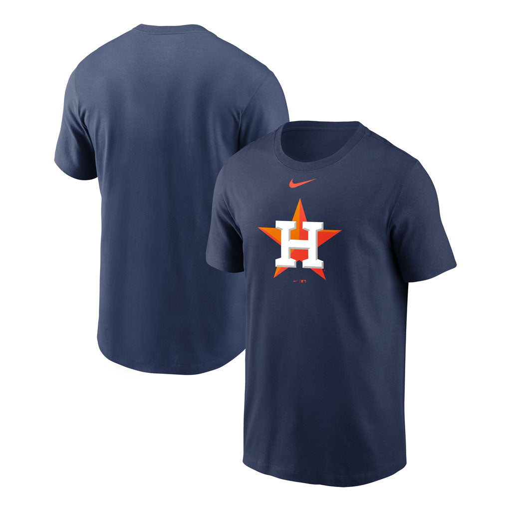 MLB Houston Astros Nike Cotton Logo T-Shirt - Navy