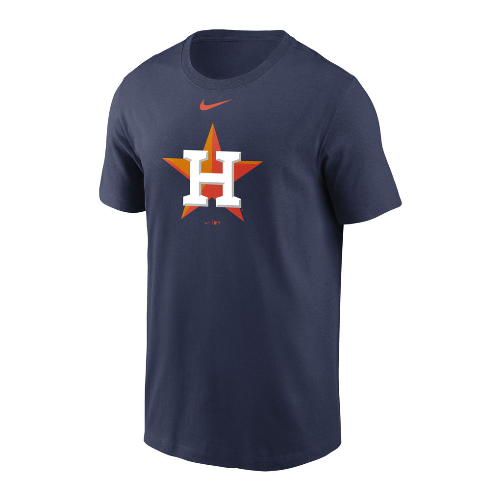 MLB Houston Astros Nike Cotton Logo T-Shirt - Navy