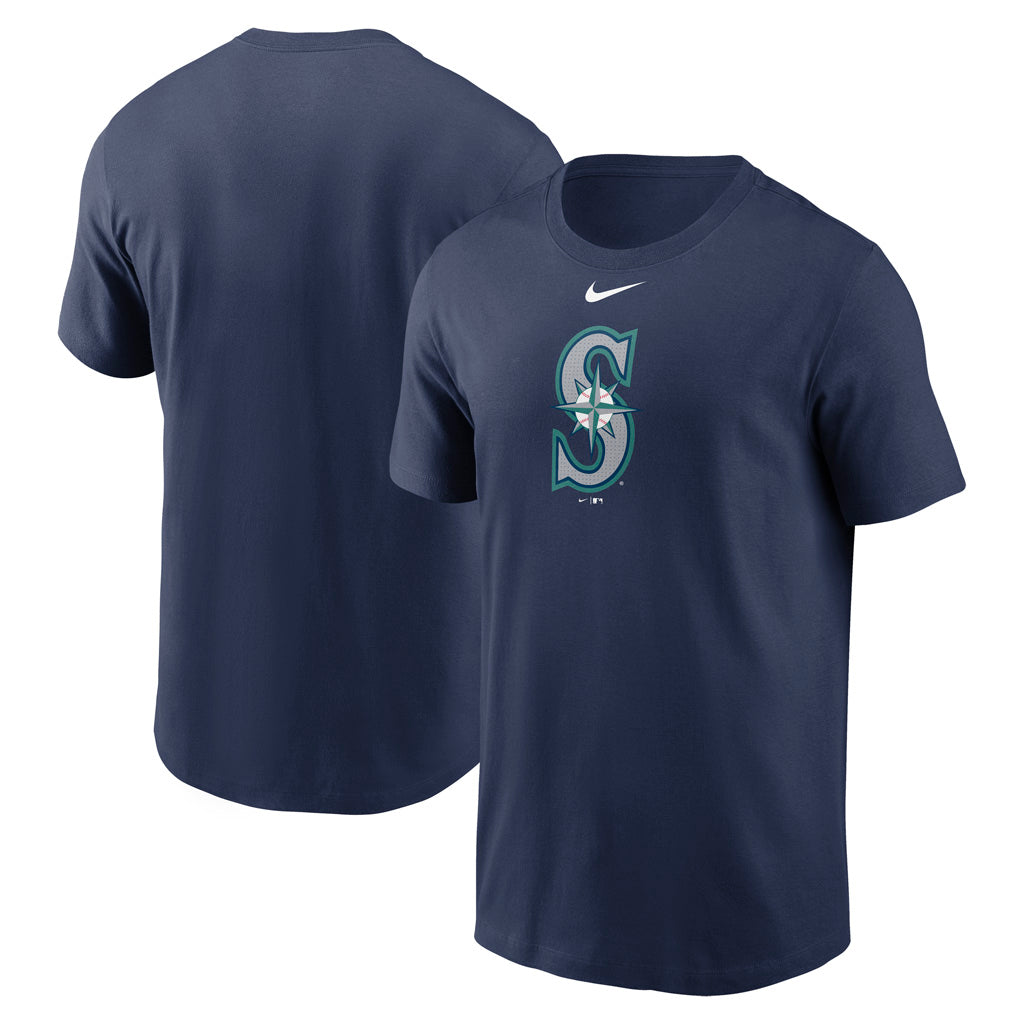 MLB Seattle Mariners Nike FUSE Large Logo T-Shirt - Navy