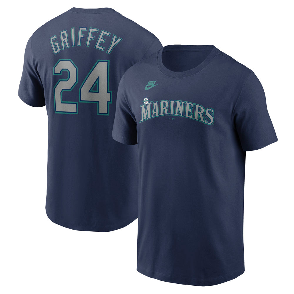 MLB Seattle Mariners Ken Griffey Jr. Nike Cooperstown FUSE Name &amp; Number Tee