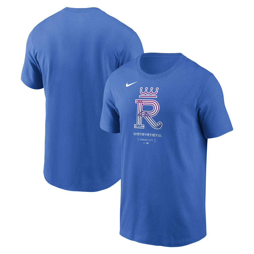 MLB Kansas City Royals Nike 2026 City Connect Large Logo T-Shirt - Blue
