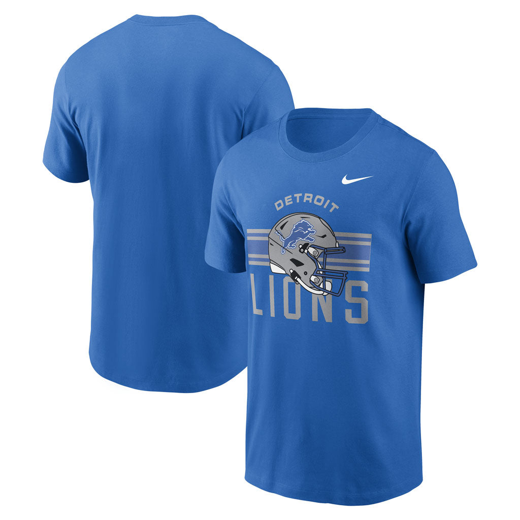 NFL Detroit Lions Nike Reflex Play Helmet T-Shirt - Blue