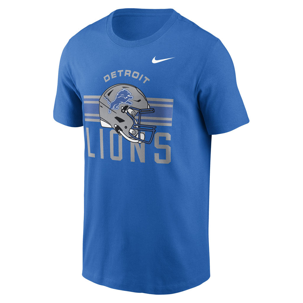 NFL Detroit Lions Nike Reflex Play Helmet T-Shirt - Blue