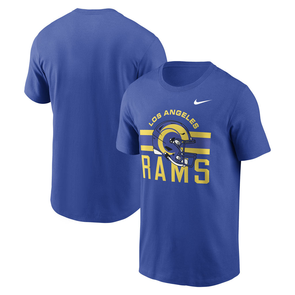 NFL Los Angeles Rams Nike Reflex Play Helmet T-Shirt - Blue