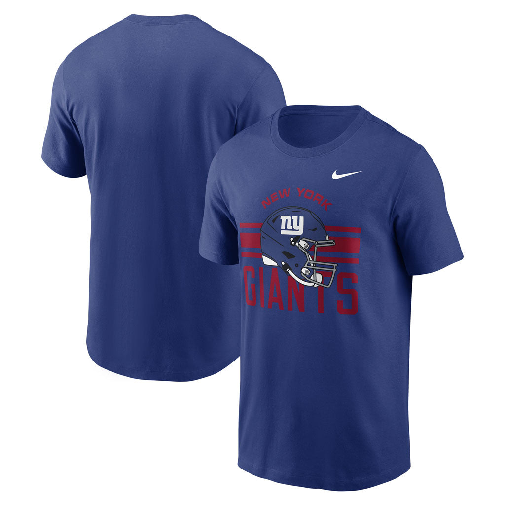 NFL New York Giants Nike Reflex Play Helmet T-Shirt - Blue
