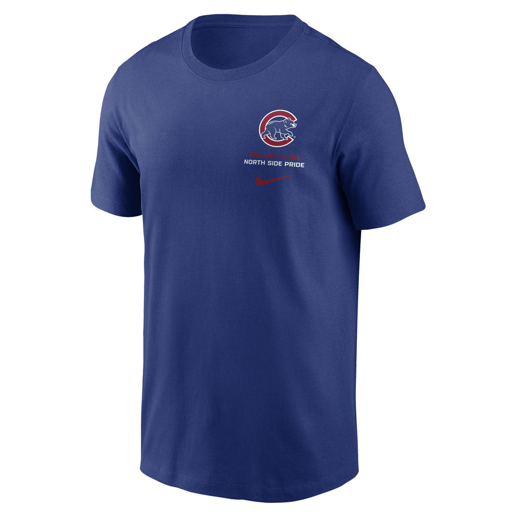 MLB Chicago Cubs Nike Two-Hit Cotton T-shirt - Blue
