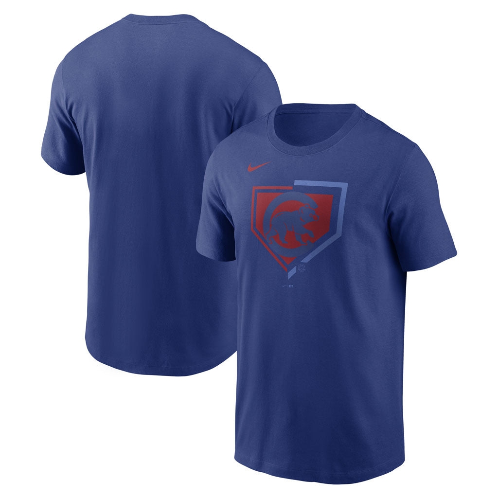 MLB Chicago Cubs Nike Icon Cotton T-Shirt - Blue