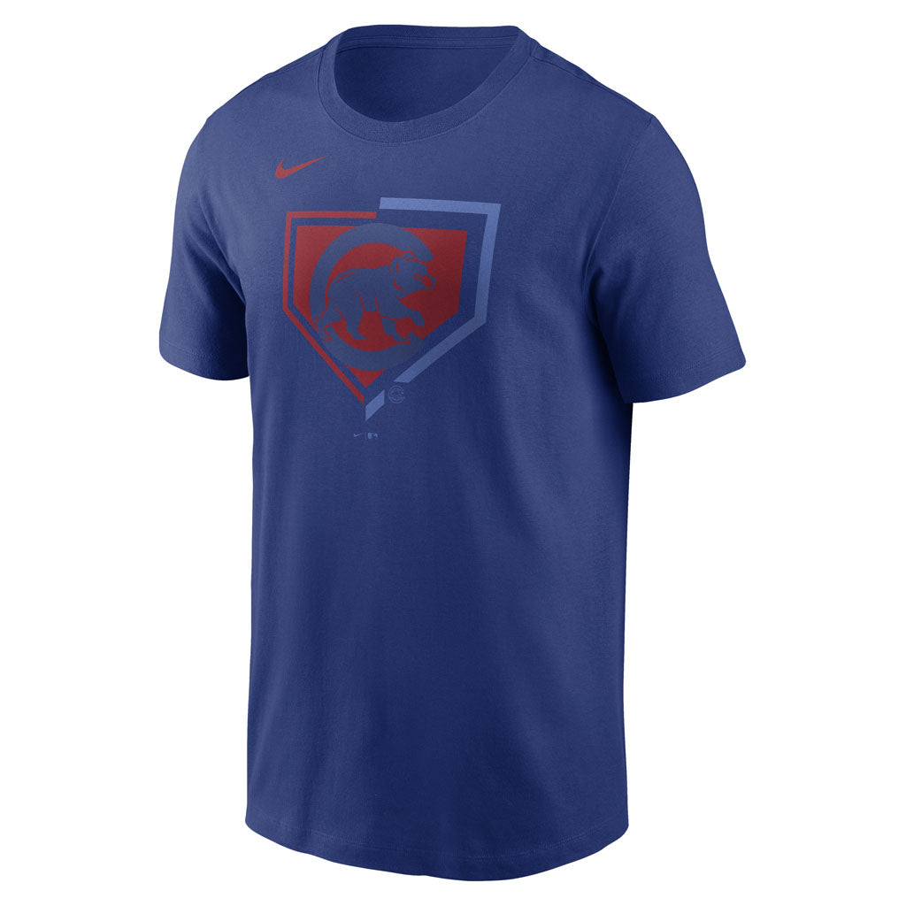 MLB Chicago Cubs Nike Icon Cotton T-Shirt - Blue