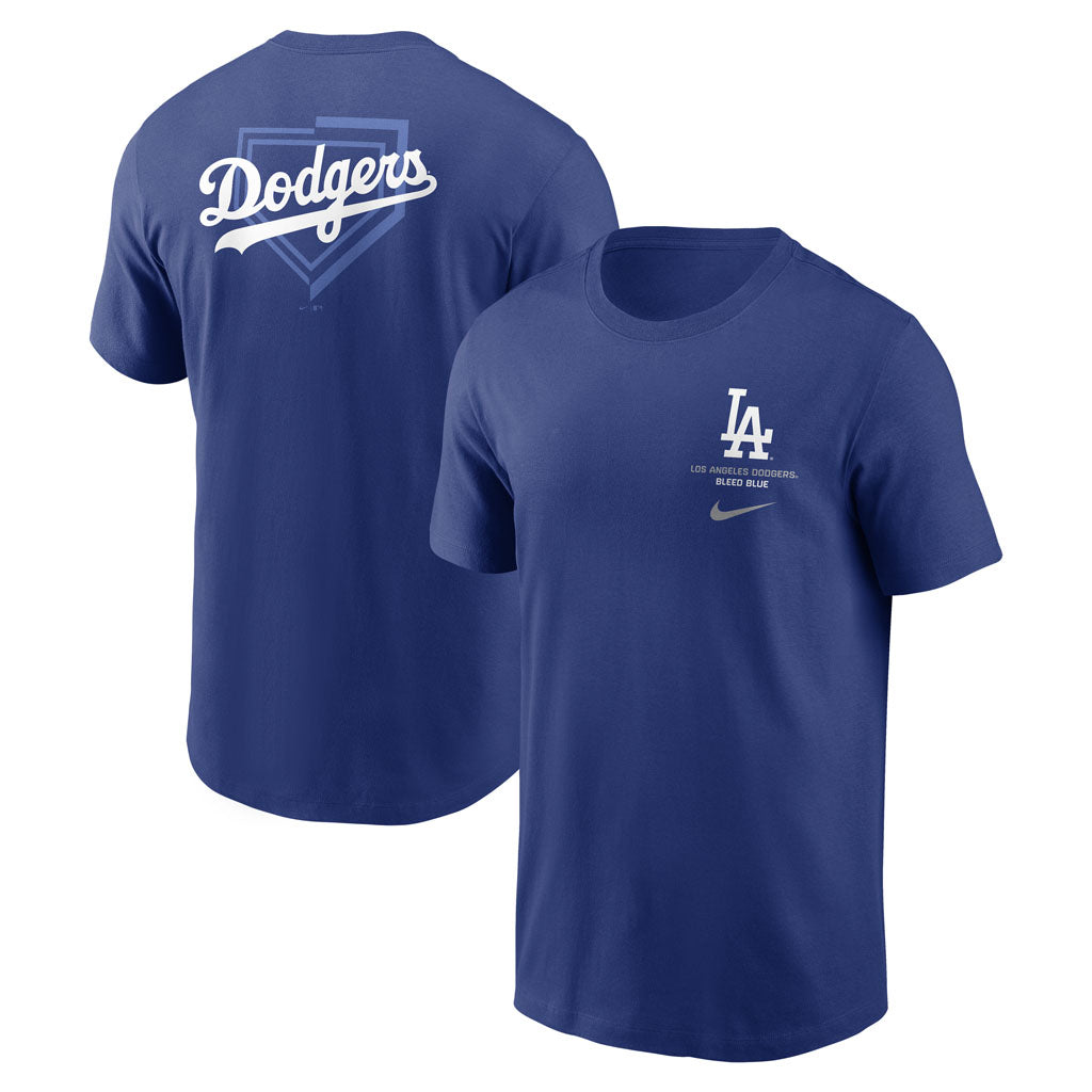 MLB Los Angeles Dodgers Nike Two-Hit Cotton T-shirt - Blue