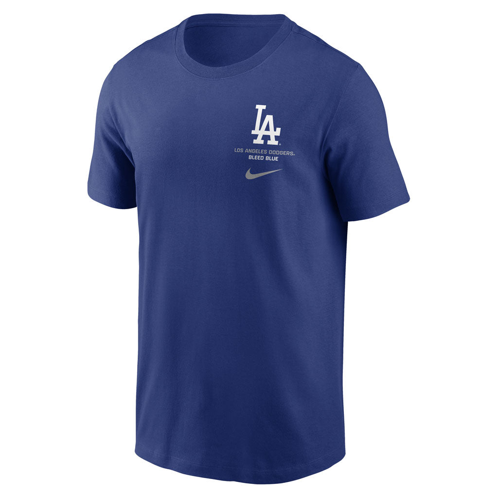 MLB Los Angeles Dodgers Nike Two-Hit Cotton T-shirt - Blue