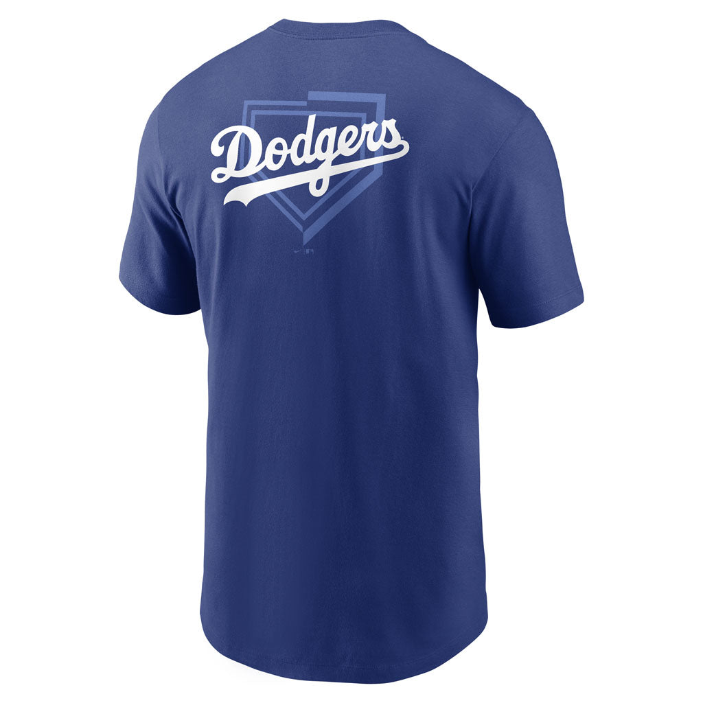 MLB Los Angeles Dodgers Nike Two-Hit Cotton T-shirt - Blue