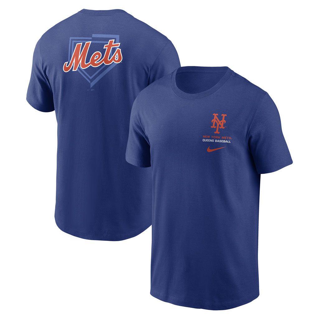 MLB New York Mets Nike Two-Hit Cotton T-shirt - Blue