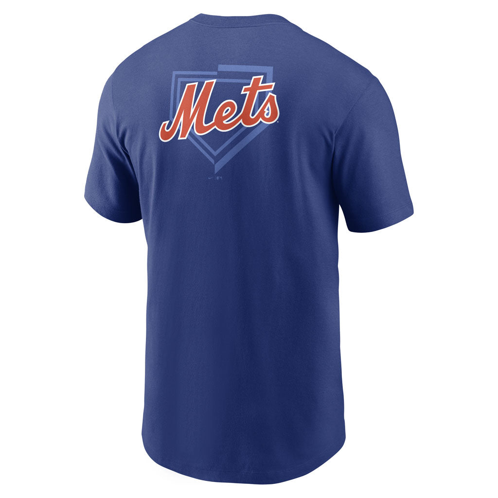 MLB New York Mets Nike Two-Hit Cotton T-shirt - Blue