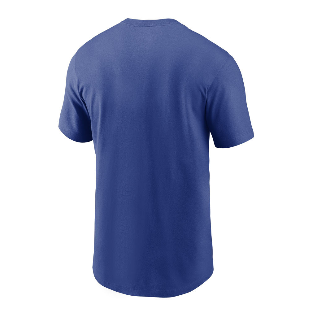 MLB New York Mets Nike Cotton Logo T-Shirt - Blue