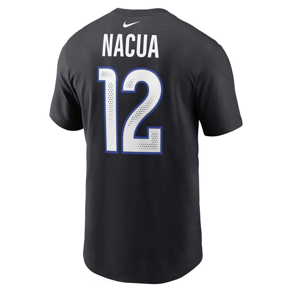 NFL Los Angeles Rams Puka Nacua Nike Rivalries Name & Number T-Shirt - Navy