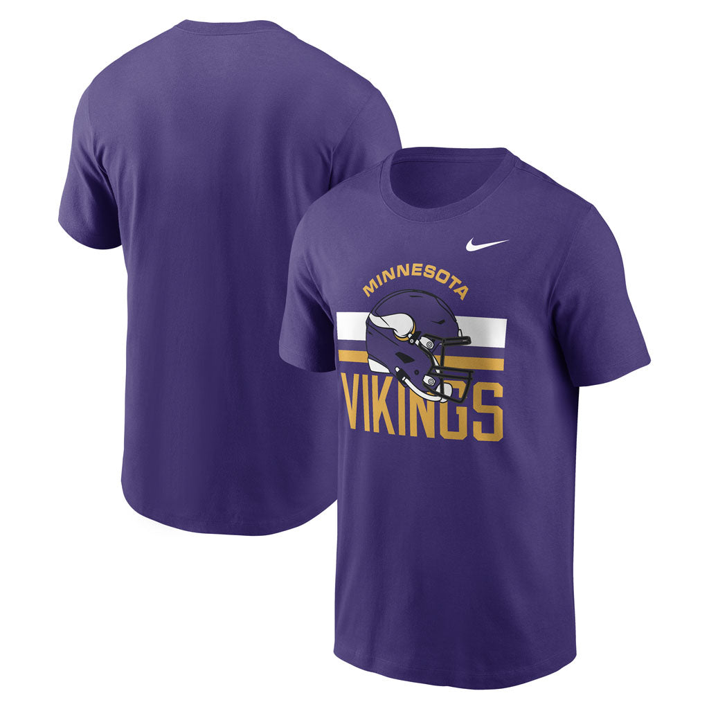 NFL Minnesota Vikings Nike Reflex Play Helmet T-Shirt - Purple