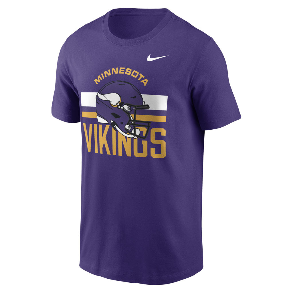 NFL Minnesota Vikings Nike Reflex Play Helmet T-Shirt - Purple