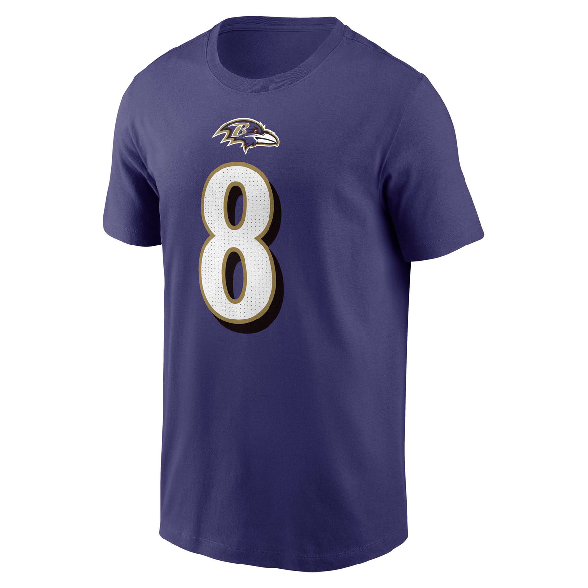 NFL Baltimore Ravens Lamar Jacksons Nike Name & Number T-Shirt - Purple