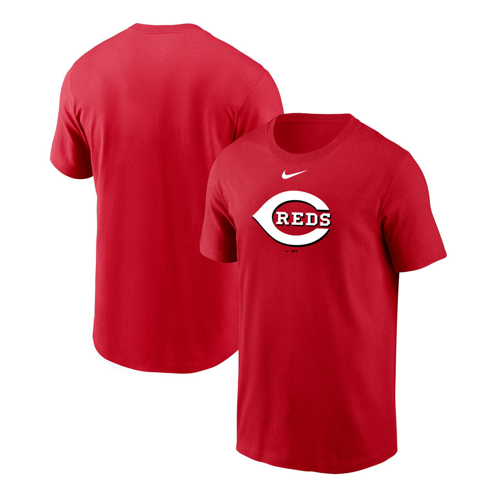 MLB Cincinnati Reds Nike Cotton Logo T-Shirt - Red