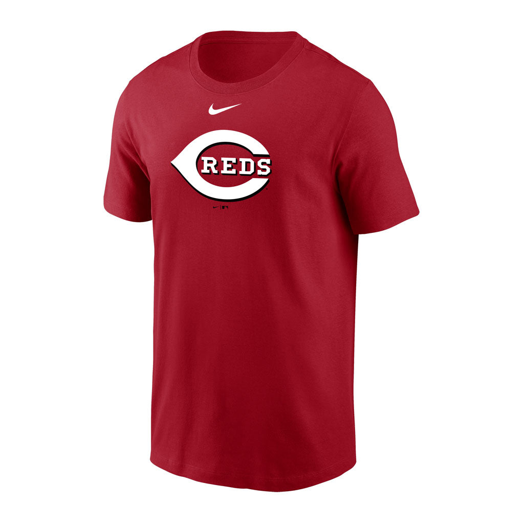 MLB Cincinnati Reds Nike Cotton Logo T-Shirt - Red