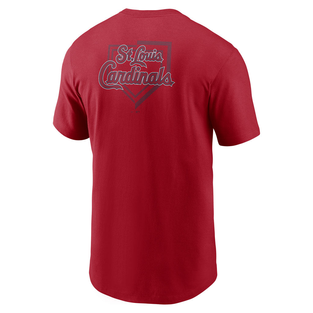 MLB St. Louis Cardinals Nike Two-Hit Cotton T-shirt - Red