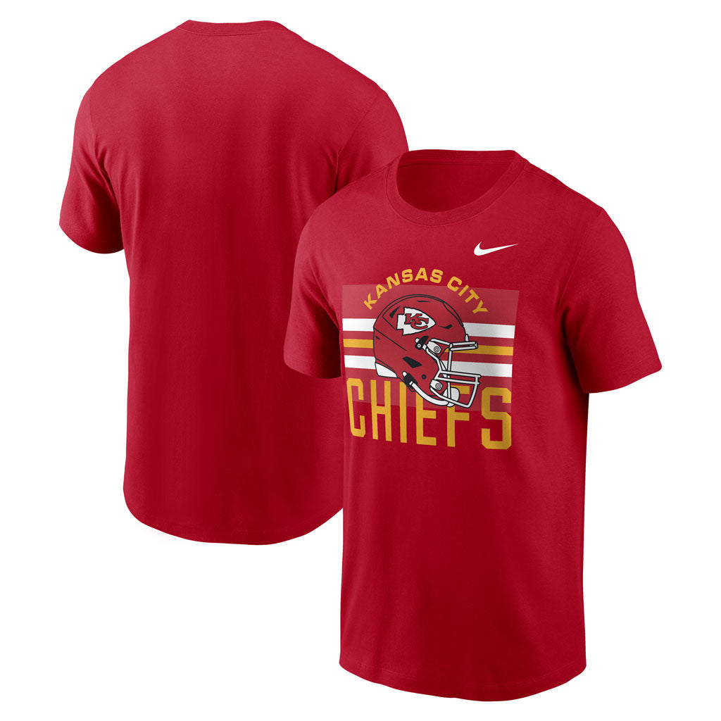 NFL Kansas City Chiefs Nike Reflex Play Helmet T-Shirt - Red