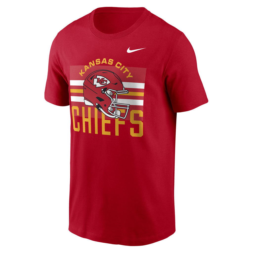 NFL Kansas City Chiefs Nike Reflex Play Helmet T-Shirt - Red