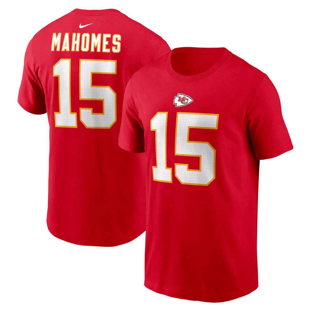 NFL Kansas City Chiefs Patrick Mahomes Nike Player Pride Name &amp; Number Tee