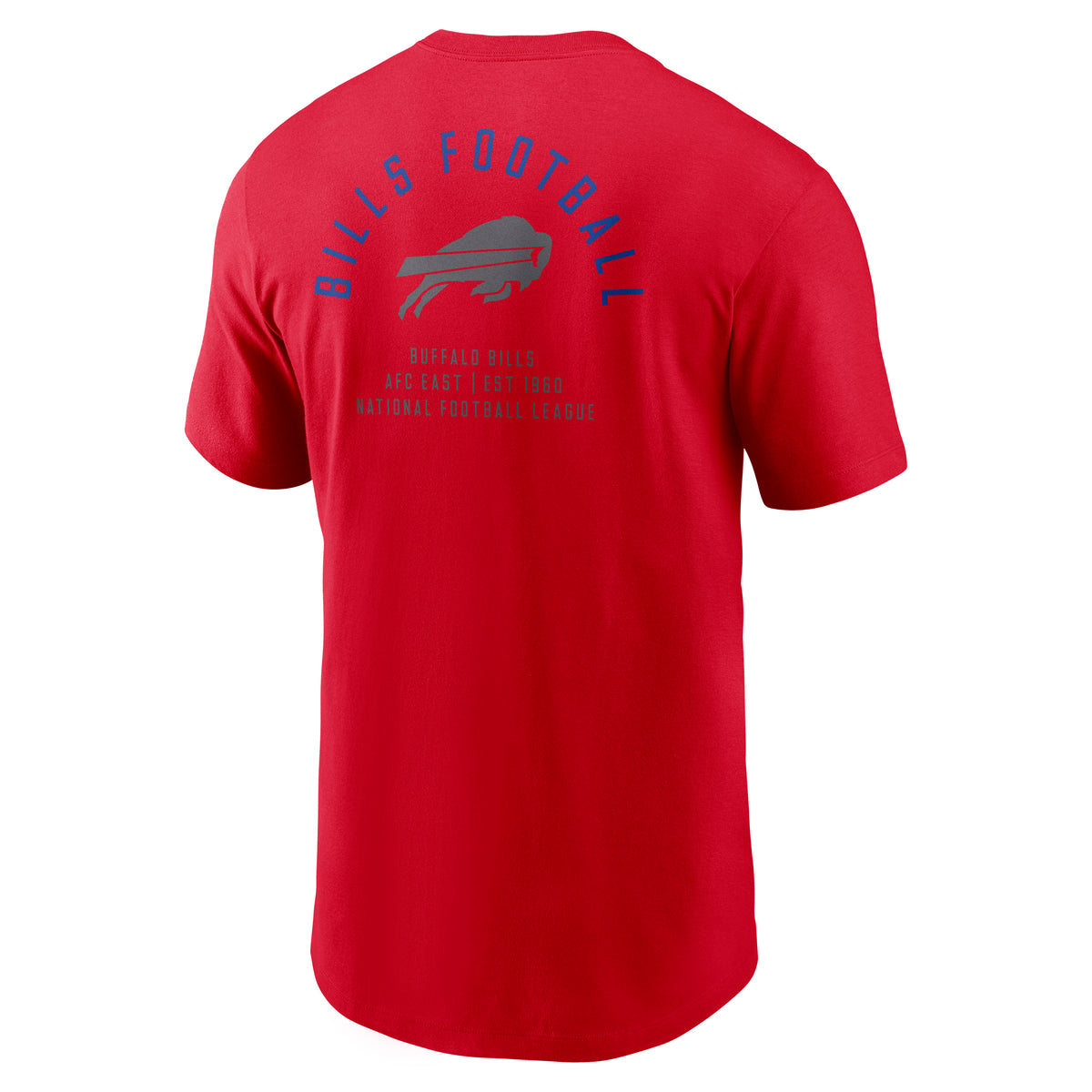 NFL Buffalo Bills Nike Split Logo Essential T-Shirt- Red