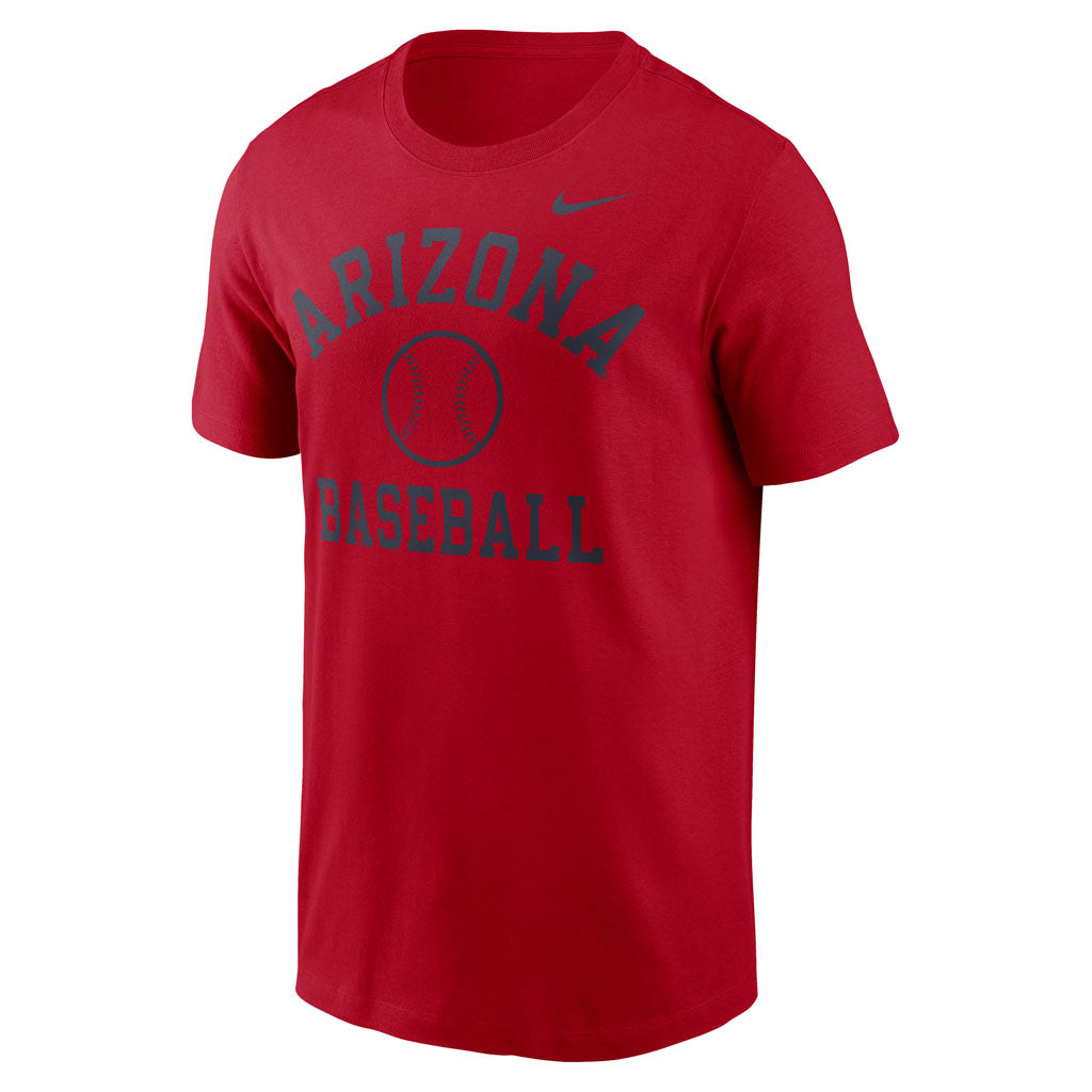 NCAA Arizona Wildcats Nike Cotton Baseball T-Shirt - Red