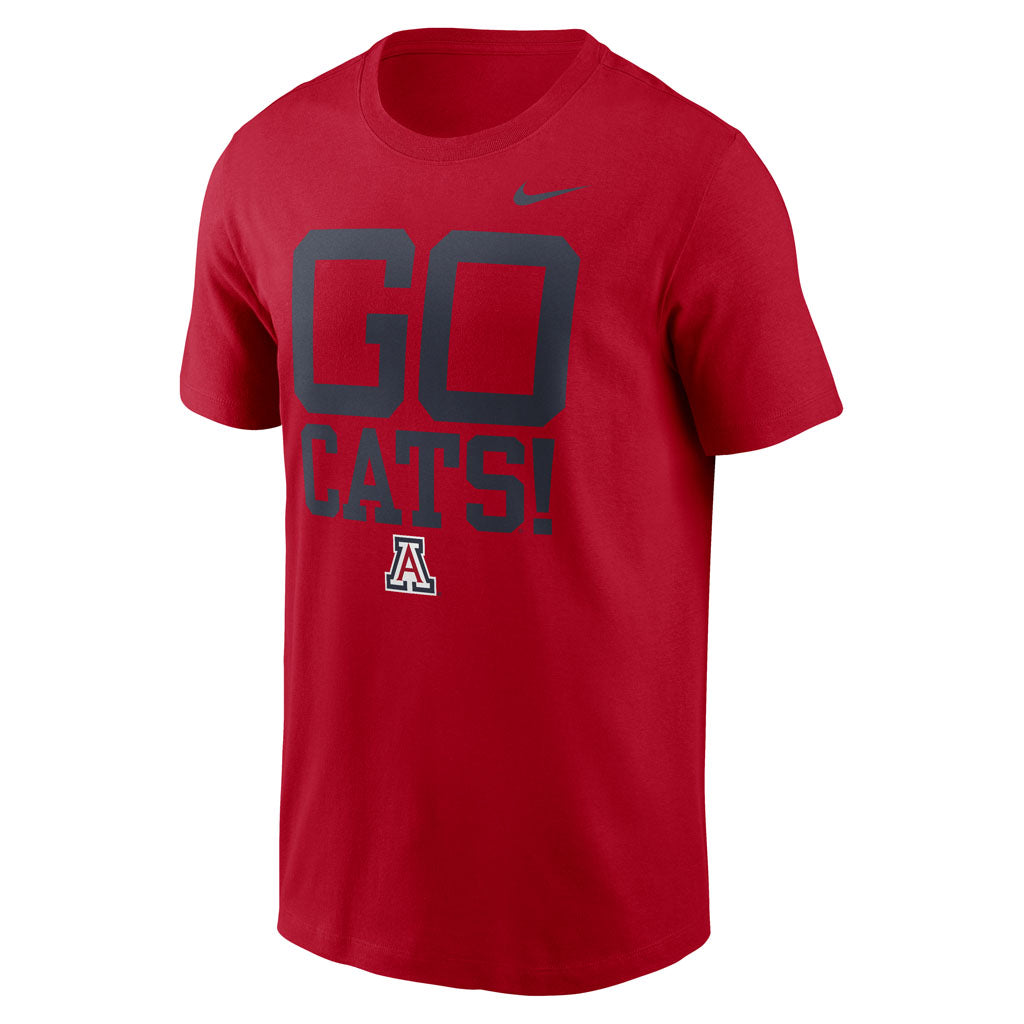 NCAA Arizona Wildcats Nike GO CATS! Mantra T-Shirt - Red