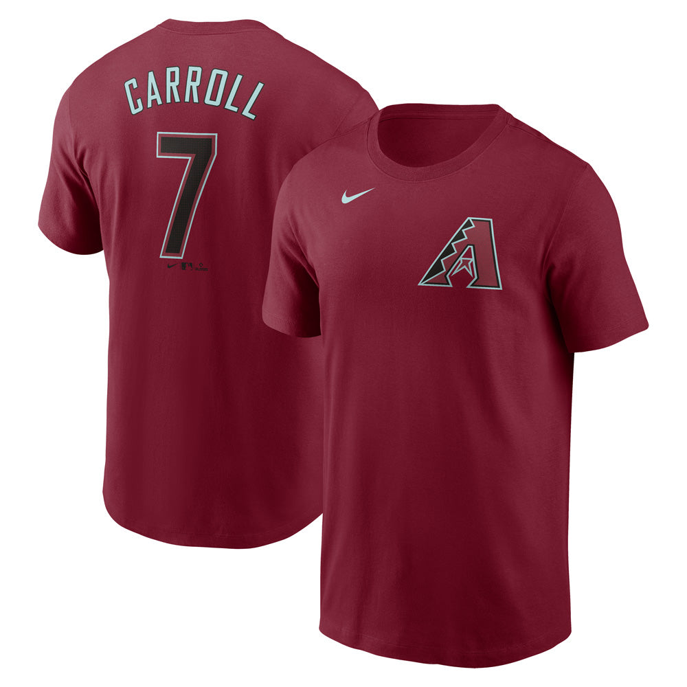 MLB Arizona Diamondbacks Corbin Carroll Nike FUSE Alternate Name &amp; Number Tee
