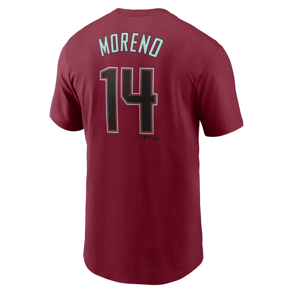 MLB Arizona Diamondbacks Gabriel Moreno Nike FUSE Alternate Name &amp; Number Tee