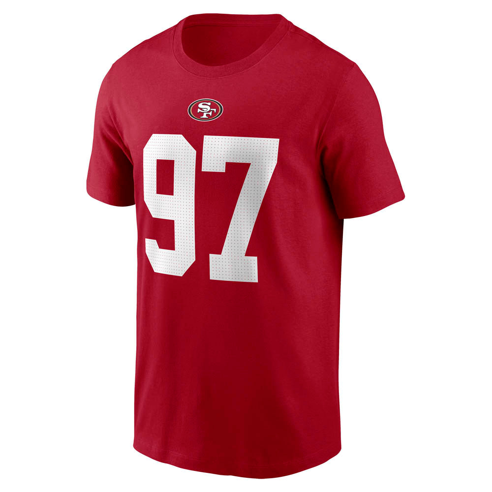NFL San Francisco 49ers Nick Bosa Nike Player Pride Name &amp; Number Tee