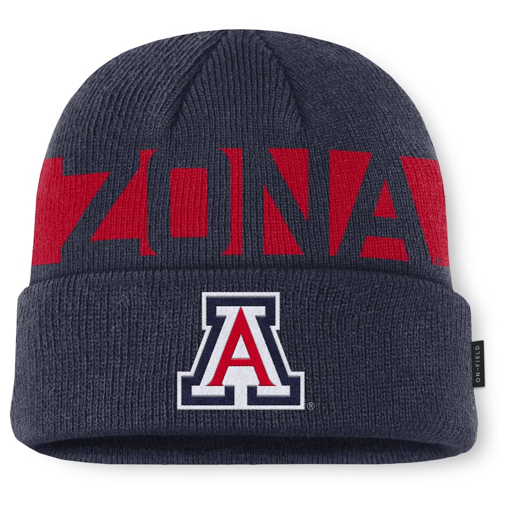 NCAA Arizona Wildcats Nike ZONA Game Knit Hat - Navy