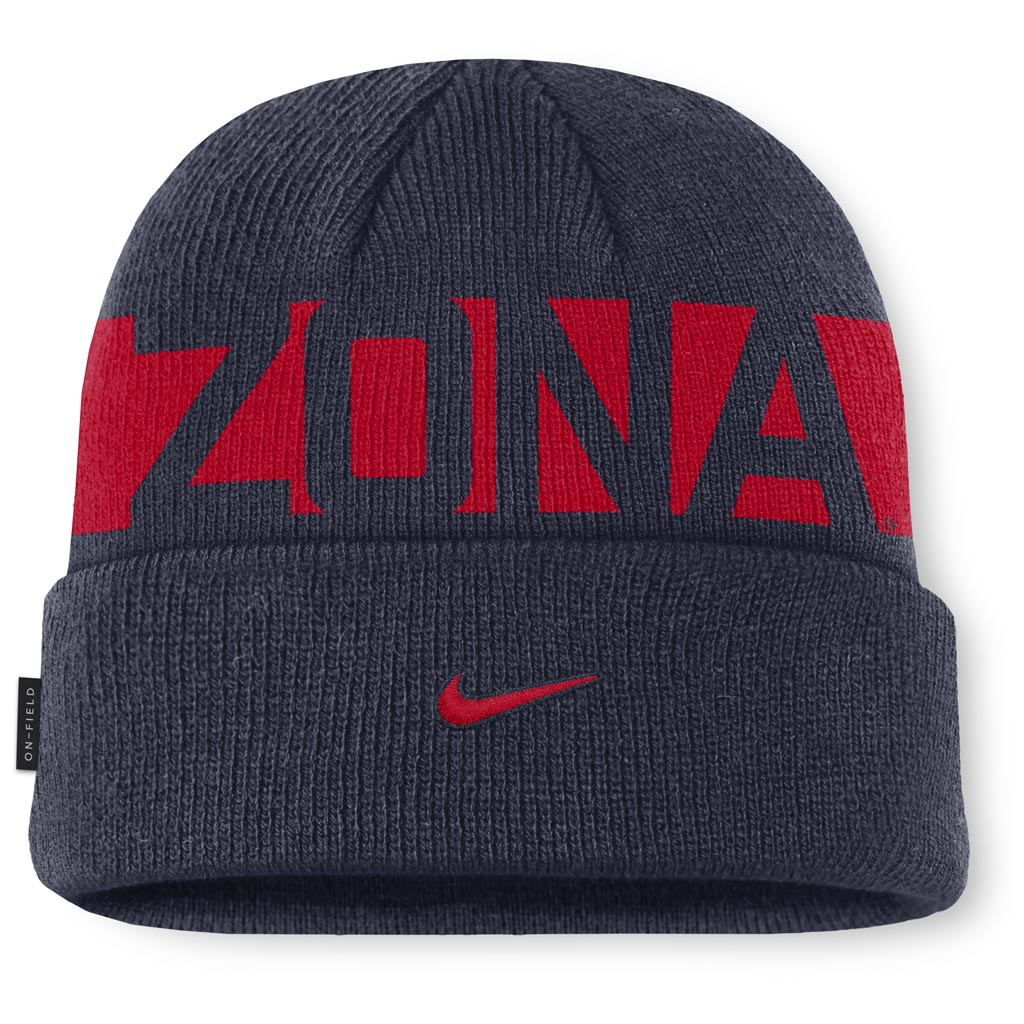 NCAA Arizona Wildcats Nike ZONA Game Knit Hat - Navy