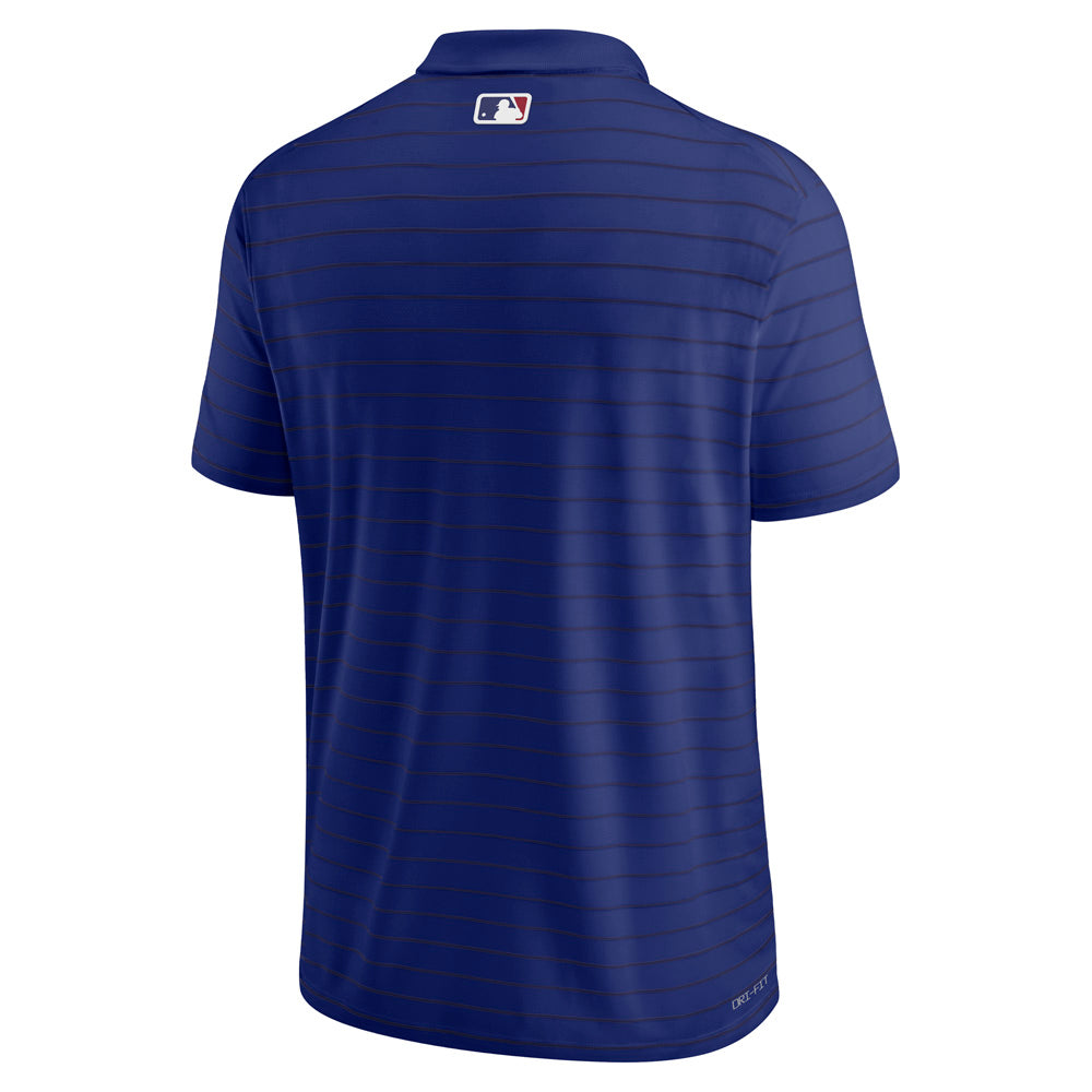 MLB Los Angeles Dodgers Nike Dri-FIT Victory Striped Knit Polo
