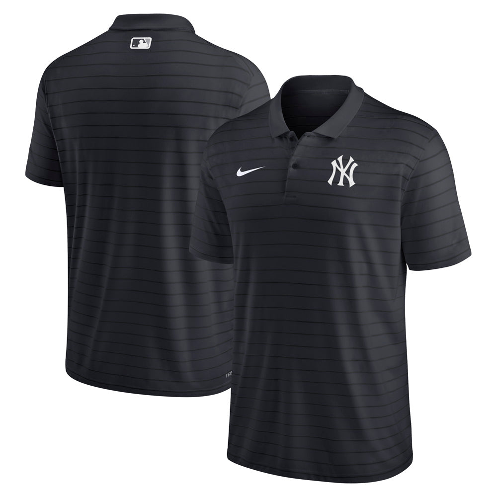 MLB New York Yankees Nike Dri-FIT Victory Striped Knit Polo
