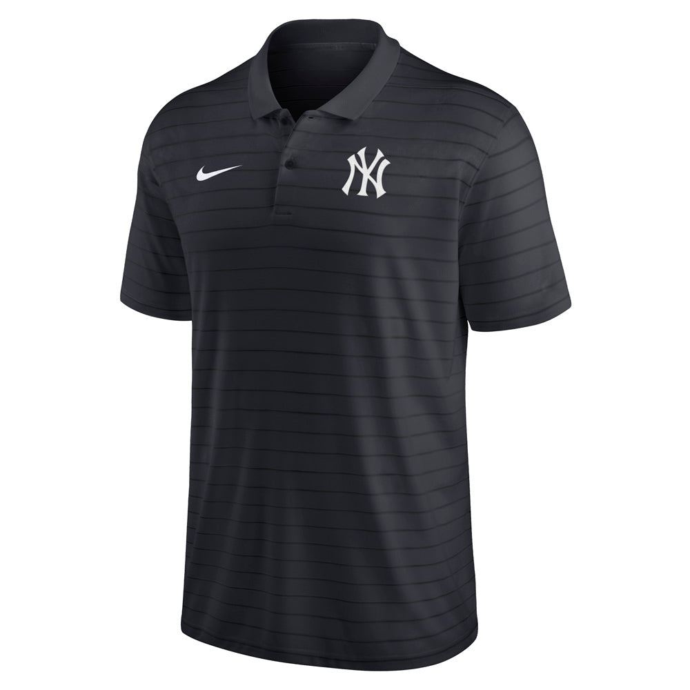 MLB New York Yankees Nike Dri-FIT Victory Striped Knit Polo