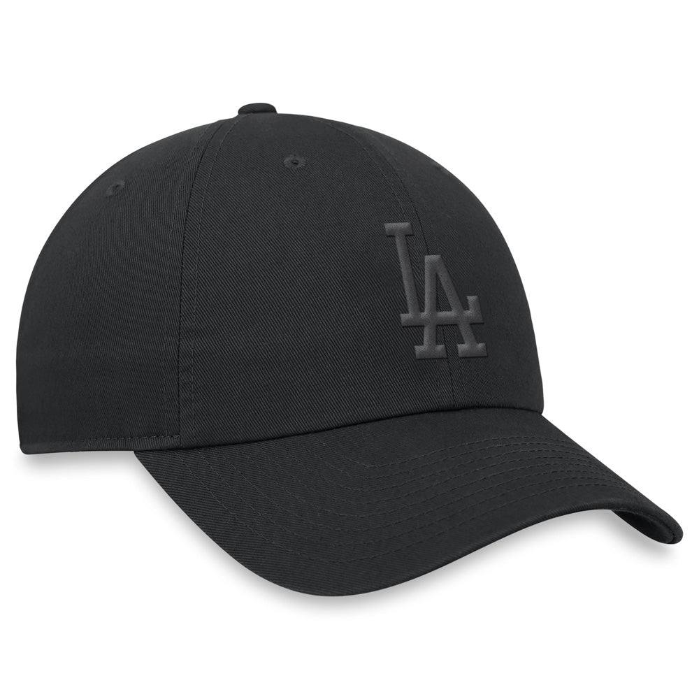 MLB Los Angeles Dodgers Nike Black on Black Adjustable Club Cap