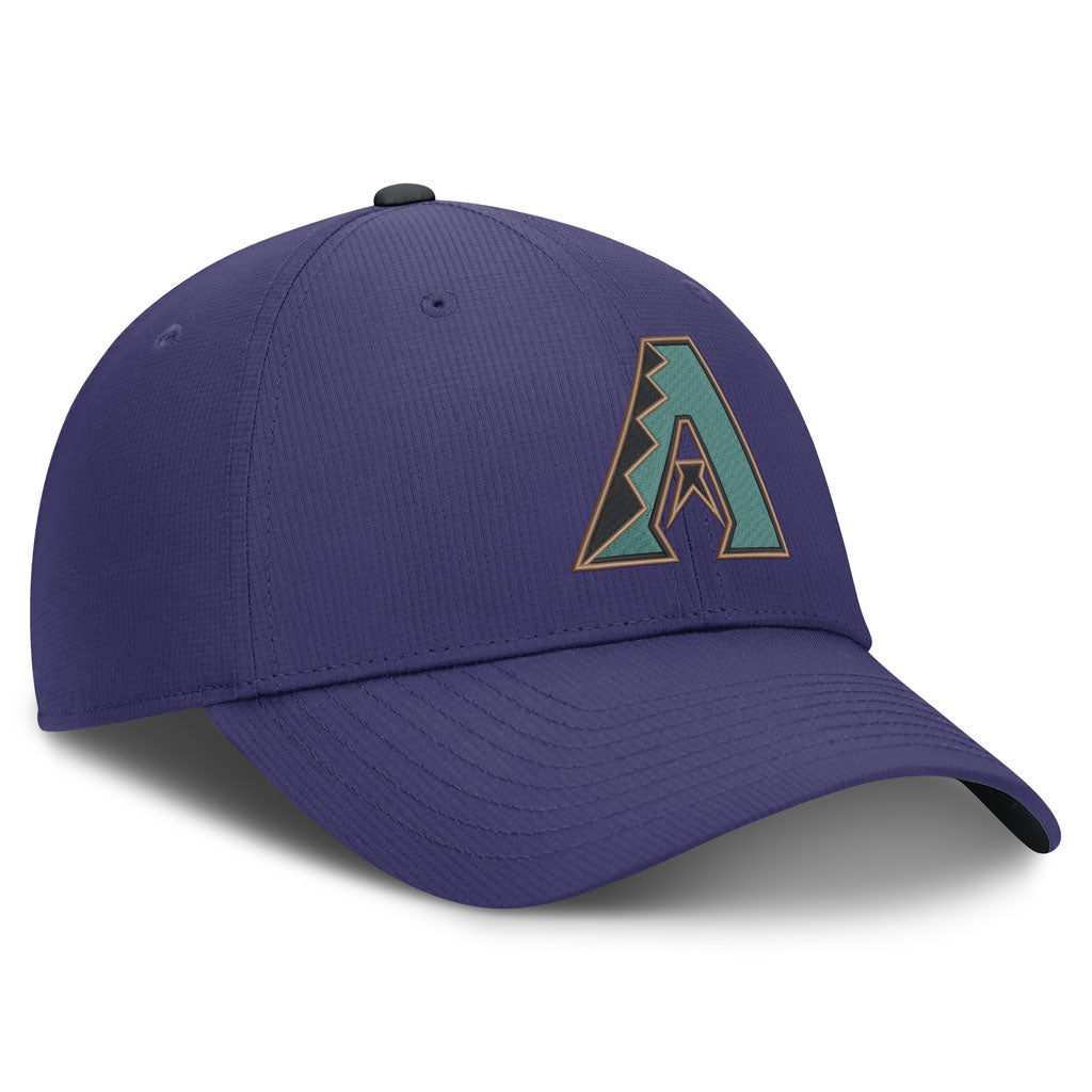MLB Arizona Diamondbacks Nike Cooperstown Ripstop Adjustable Hat - Purple
