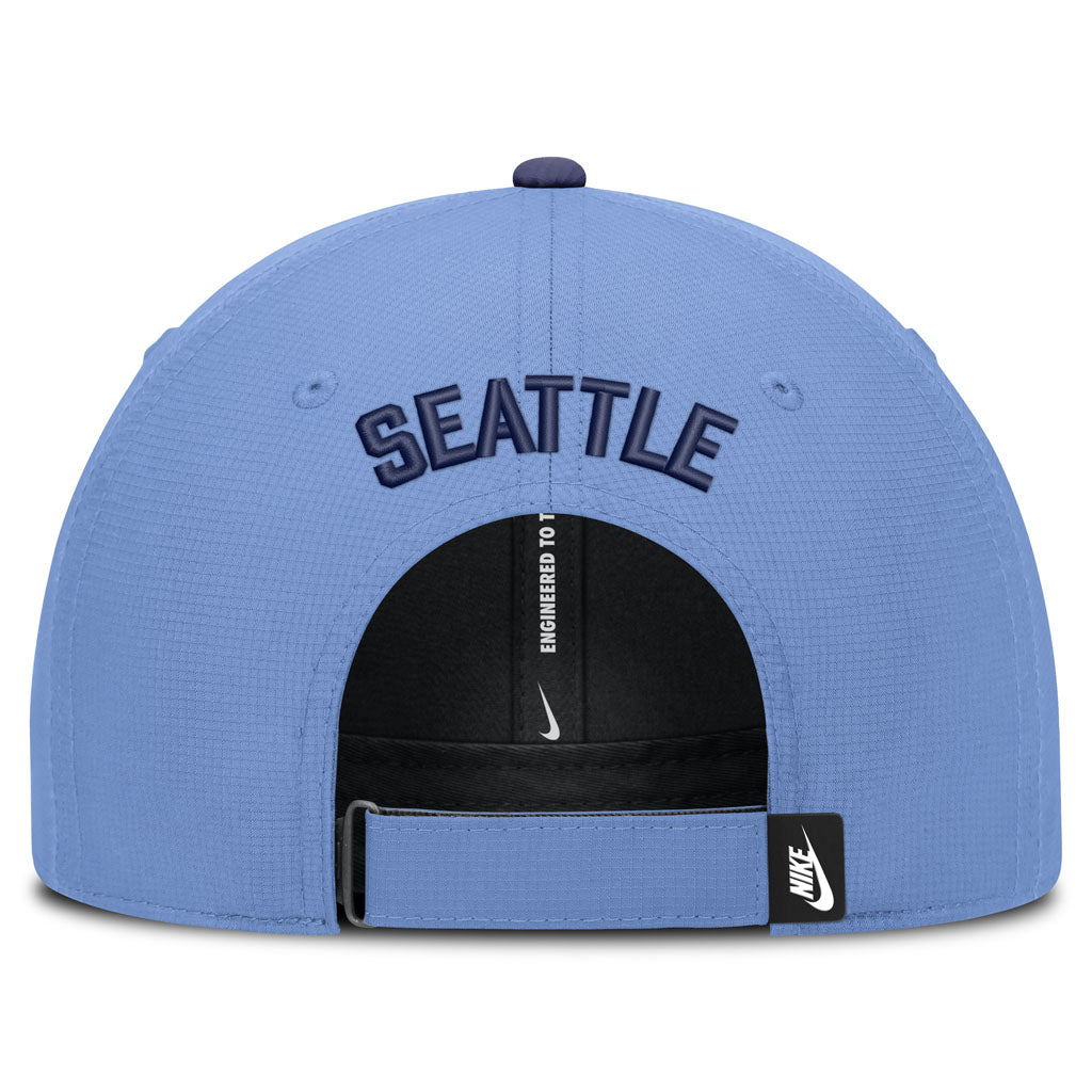 MLB Seattle Mariners Nike Cooperstown Ripstop Adjustable Hat - Light blue