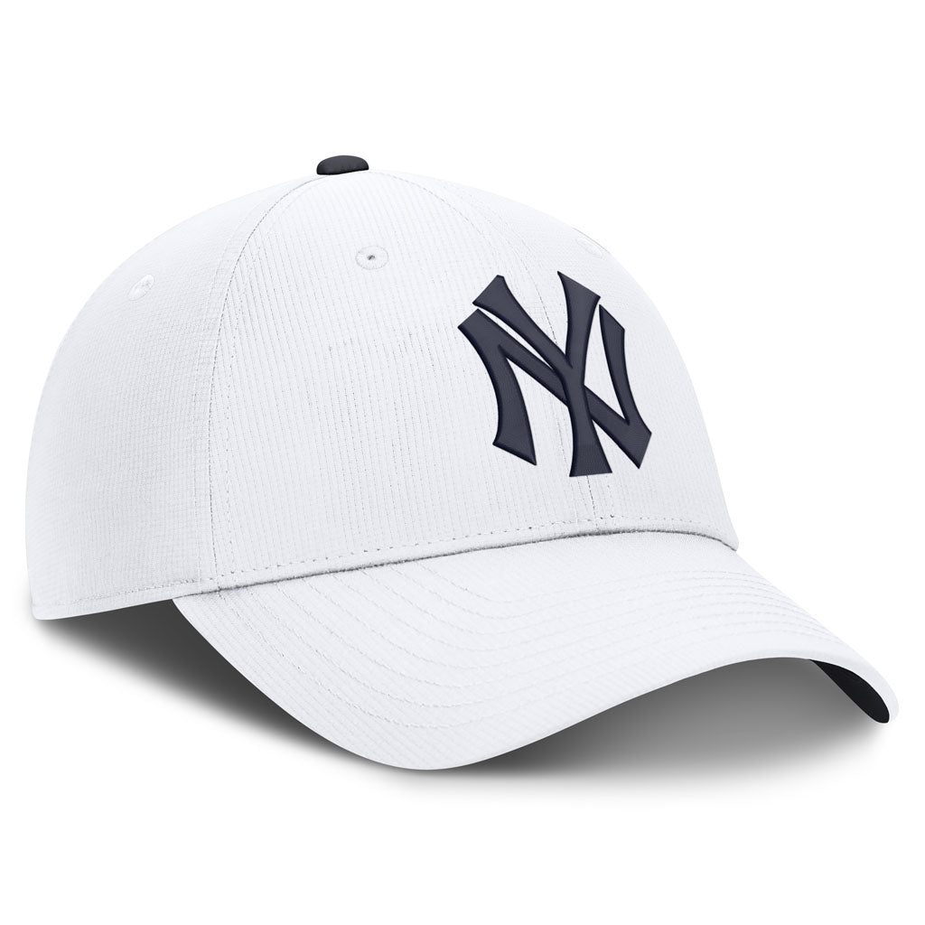 MLB New York Yankees Nike Cooperstown Ripstop Adjustable Hat - White